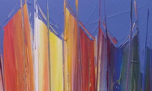 Janusz Kik (1956) - Reflet des Voiles, Antiek en Kunst, Kunst | Schilderijen | Modern