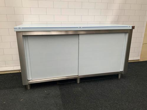 Inomak werkbank met schuifdeuren 140 cm | OP=OP, Zakelijke goederen, Horeca | Keukenapparatuur, Nieuw in verpakking, Ophalen of Verzenden