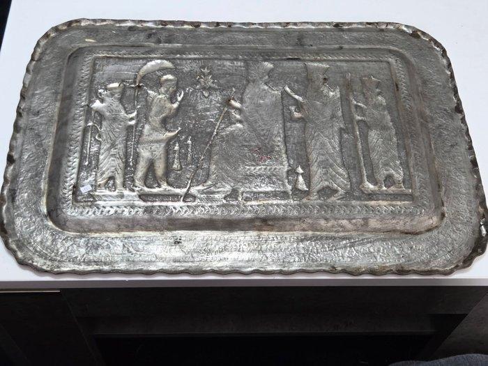 Dienblad - IJzer, Koper, Antiek en Kunst, Curiosa en Brocante