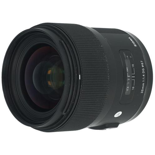 Sigma 35mm F/1.4 DG HSM Art Nikon FX occasion, Audio, Tv en Foto, Foto | Lenzen en Objectieven, Zo goed als nieuw, Verzenden