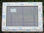 pvc raam , chassis , venster 107 x 79 wit / basaltgrijs, Bricolage & Construction, Châssis & Portes coulissantes, Ophalen of Verzenden