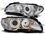 Xenon Look Koplampen met Angel Eyes voor BMW 3 Serie E46, Ophalen of Verzenden