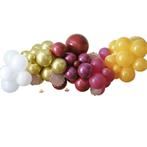 Gekleurde Ballonnenboog Met Papieren Waaiers, Nieuw, Verzenden