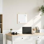 vidaXL Magnetisch whiteboard met massief grenenhouten frame, Zakelijke goederen, Verzenden