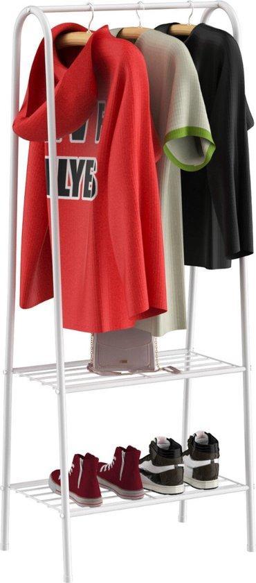 2dekans | ODADDY® Kledingrek Staand - Garderoberek met, Huis en Inrichting, Kasten | Kleerkasten, Ophalen of Verzenden