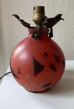 LORRAIN (DAUM) - Lamp - glaspasta - Art Deco-lampvoet, Antiquités & Art