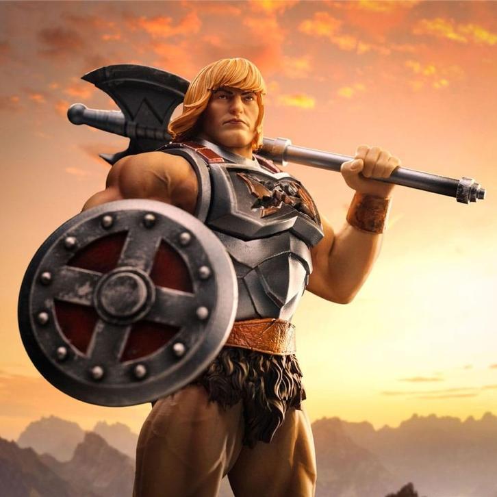 Masters of the Universe Art Scale Statue 1/10 He-Man Battle, Verzamelen, Film en Tv, Ophalen of Verzenden