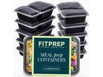 Veiling - Fitprep Meal Prep Magnetron Bakjes met Deksel 10x, Sport en Fitness, Nieuw