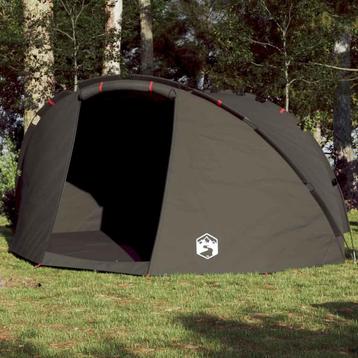 vidaXL Vistent 5-persoons waterdicht bruin, Caravans en Kamperen, Verzenden, Nieuw