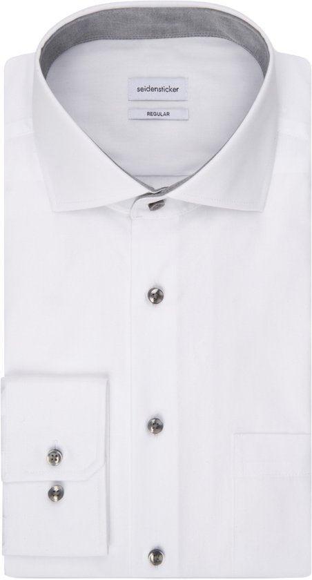 2dekans | Seidensticker Business Shirt - Wit - Maat 40 -, Vêtements | Hommes, Chemises, Enlèvement ou Envoi