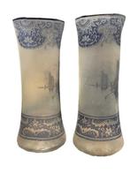 Legras & Cie. - François-Théodore Legras - Vaas (2) - Glas -, Antiek en Kunst