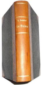 C Baedeker - Baedeker La Suisse - 1854