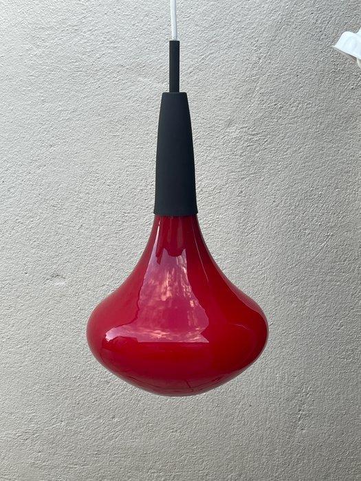 Plafondlamp - Glas, Metaal, Antiek en Kunst, Antiek | Verlichting