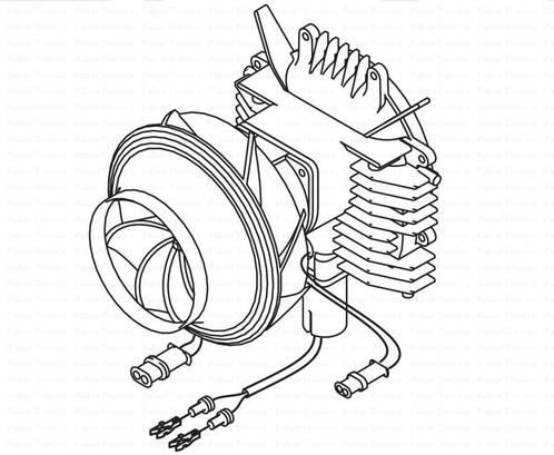 Webasto ventilatormotor AT3500 ST 12V, Doe-het-zelf en Bouw, Overige Doe-Het-Zelf en Bouw, Ophalen of Verzenden