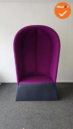 Akoestische design Ahrend - Kaigan - Grijs/Paars - Refurbish, Vergader- of Presentatieruimte, Ophalen of Verzenden, Gebruikt, Stoel