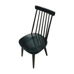 Houten stoel 44×44×93cm Zwart Gebruikt, Zakelijke goederen, Kantoor en Winkelinrichting | Kantoormeubilair en Inrichting, Ophalen of Verzenden