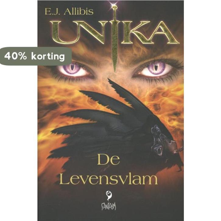 De levensvlam / Unika / 1 9789078345695 E.J. Allibis, Boeken, Kinderboeken | Jeugd | 13 jaar en ouder, Gelezen, Verzenden