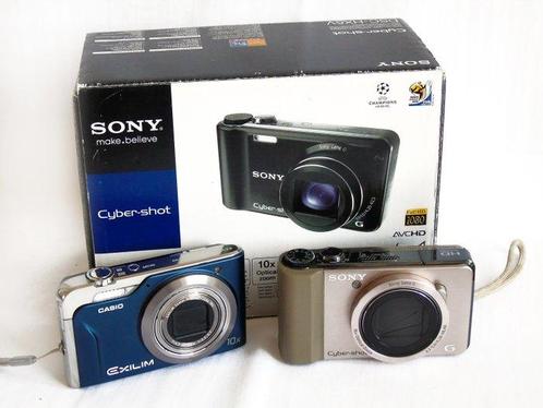 Casio, Sony DSC-HX5         DSC-HX9V        CASIO EX-H10, Audio, Tv en Foto, Fotocamera's Digitaal