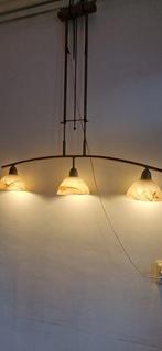 Lamp (4) - Glas, Messing, Metaal - Artdeco lampen, Antiek en Kunst