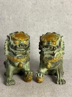 Set foo dogs - Brons - China - Eind 20e eeuw