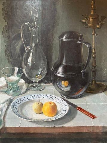 Johannes Maria Hansen (1933-2024) - Stilleven met Chinees