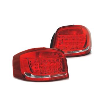 Feux Arrière Led Pour Audi A3 8P 08-12 Rouge Blanc, Verzenden