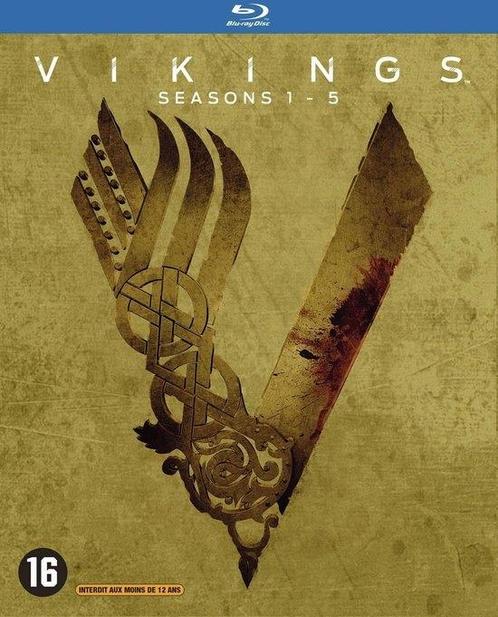 Vikings - Seizoen 1 - 5 (Blu-ray) op Blu-ray, CD & DVD, Blu-ray, Envoi