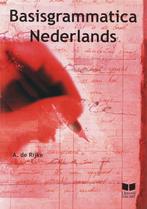 Basisgrammatica Nederlands 9789041506023, Boeken, Overige Boeken, Gelezen, Verzenden, A. de Rijke