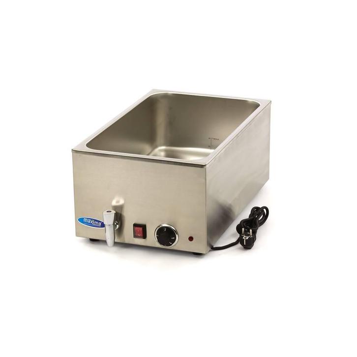 Bain Marie - met Tapkraan - excl. 1/1 GN-Set - Elektrisch, Articles professionnels, Horeca | Équipement de cuisine, Envoi