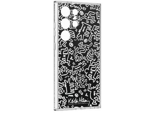Veiling -  Keith Haring Mono Plaat Samsung Galaxy S24 Ultra, Telecommunicatie, Mobiele telefoons | Hoesjes en Screenprotectors | Samsung