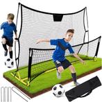 2-in-1 Voetbaldoel met Rebounder | Tweede Kansje | OP=OP, Verzenden, Nieuw, Set