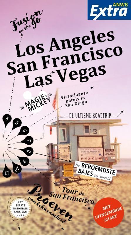 Los Angeles, San Francisco, Las Vegas / ANWB Extra, Boeken, Reisgidsen, Zo goed als nieuw, Verzenden