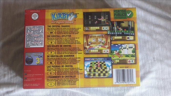 Nintendo - Nintendo 64 - N64 - Kirby 64 The Crystal Shards -, Consoles de jeu & Jeux vidéo, Consoles de jeu | Accessoires Autre