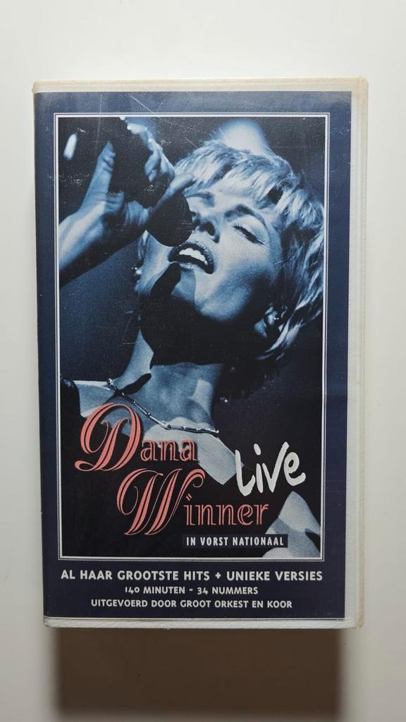 DANA WINNER LIVE IN VORST NATIONAAL (VHS), Cd's en Dvd's, VHS | Film, Gebruikt