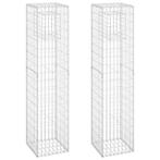 Gabion Palen 40x40x180 | Retour Deal | 35% Korting NU!, Tuin en Terras, Verzenden, Minder dan 60 cm, Nieuw, Metaal