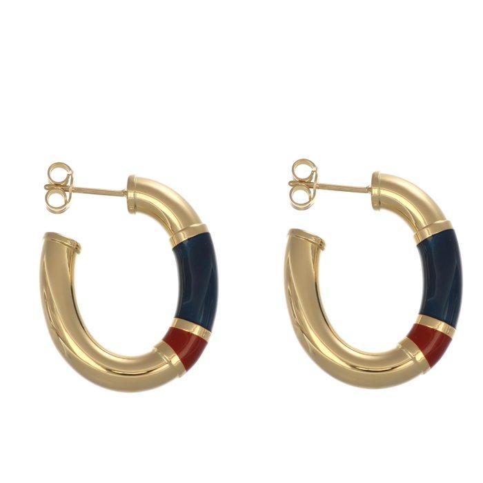 Oorbellen - 18 karaat Geel goud, Handtassen en Accessoires, Oorbellen