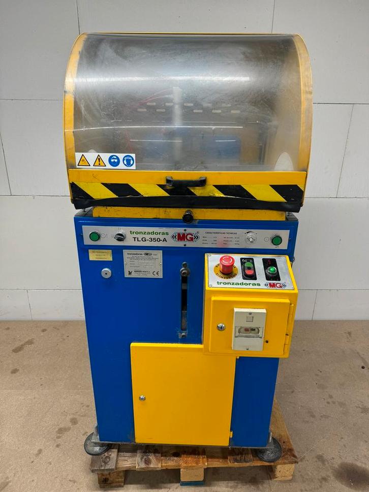 TRONZADORAS aluminium afkortzaagmachine afkortzaag, Doe-het-zelf en Bouw, Gereedschap | Zaagmachines, Cirkelzaag, Gebruikt