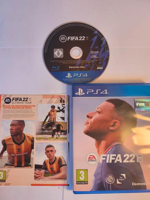 FIFA 22 Playstation 4, Games en Spelcomputers, Games | Sony PlayStation 4, Zo goed als nieuw, Ophalen of Verzenden