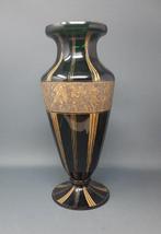 Moser Kolman - Vase - Verre - Grand décor signé, Antiquités & Art