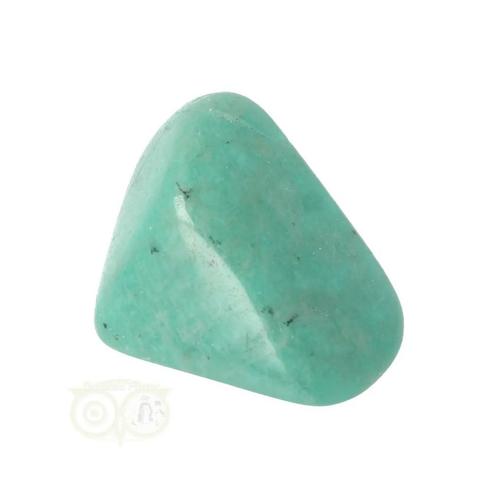 Amazoniet  trommelsteen Nr 28  -21 gram - Zambia, Handtassen en Accessoires, Edelstenen, Nieuw, Verzenden