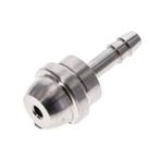Raccord cannelé en acier inoxydable de 4 mm sans, Verzenden, Nieuw