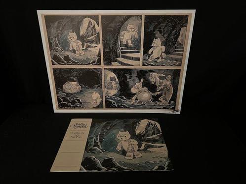 Marten Toonder - Tom Poes & Heer Bommel - Gesigneerde prent, Boeken, Stripverhalen