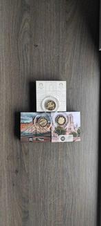 Frankrijk. 2 Euro 2024/2025 (3 coins) Proof (Zonder, Postzegels en Munten