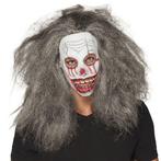 Halloween Masker Clown Grijs Haar, Verzenden