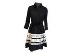 Veiling - Maje Jurk Maat 1/36 Zwart wit Katoen, Kleding | Dames, Nieuw