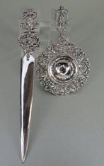 Theezeef 1943 & briefopener 1926 met melkmeisje - Filtre à