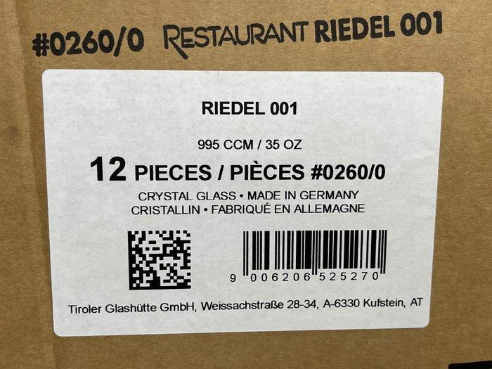 Riedel - Wijnglas (12) - Restaurant 001 - Kristal, Verzamelen, Wijnen