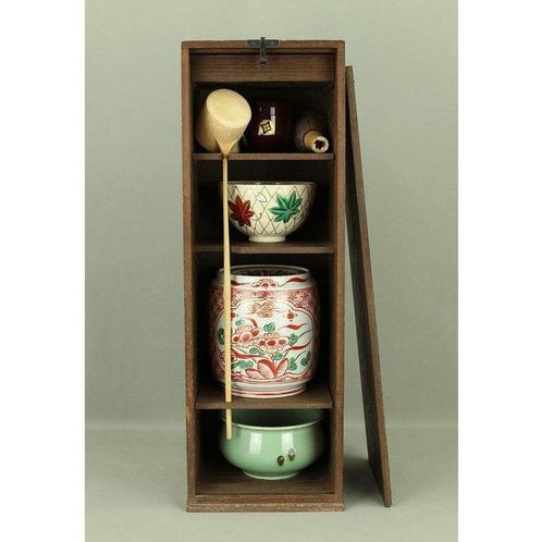 Boîte - Portable Tea Ceremony Chest Box Tanzaku Bako -, Antiek en Kunst, Antiek | Overige Antiek