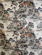 Tissu Art Nouveau Oriental - Artmaison Pagodes - Textile -, Antiek en Kunst