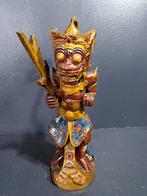 Vali polychroom geschilderd - Beeld - Indonesië (Zonder, Antiek en Kunst
